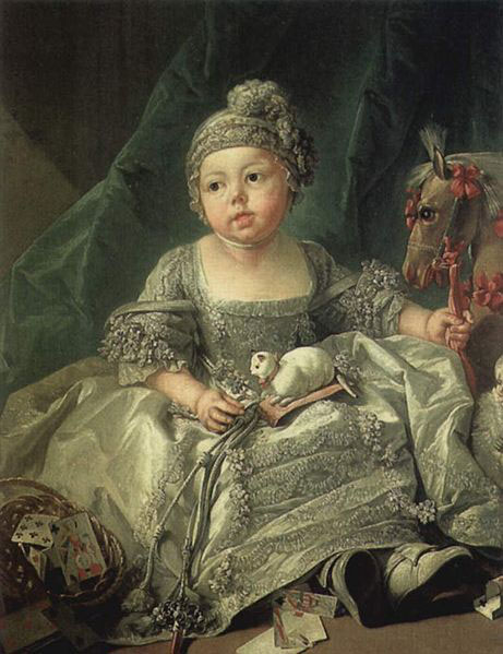 Portrait of Louis Philippe of Orleans as a child